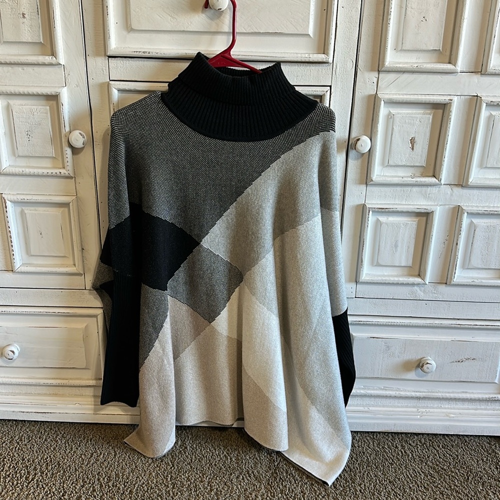 color block sweater